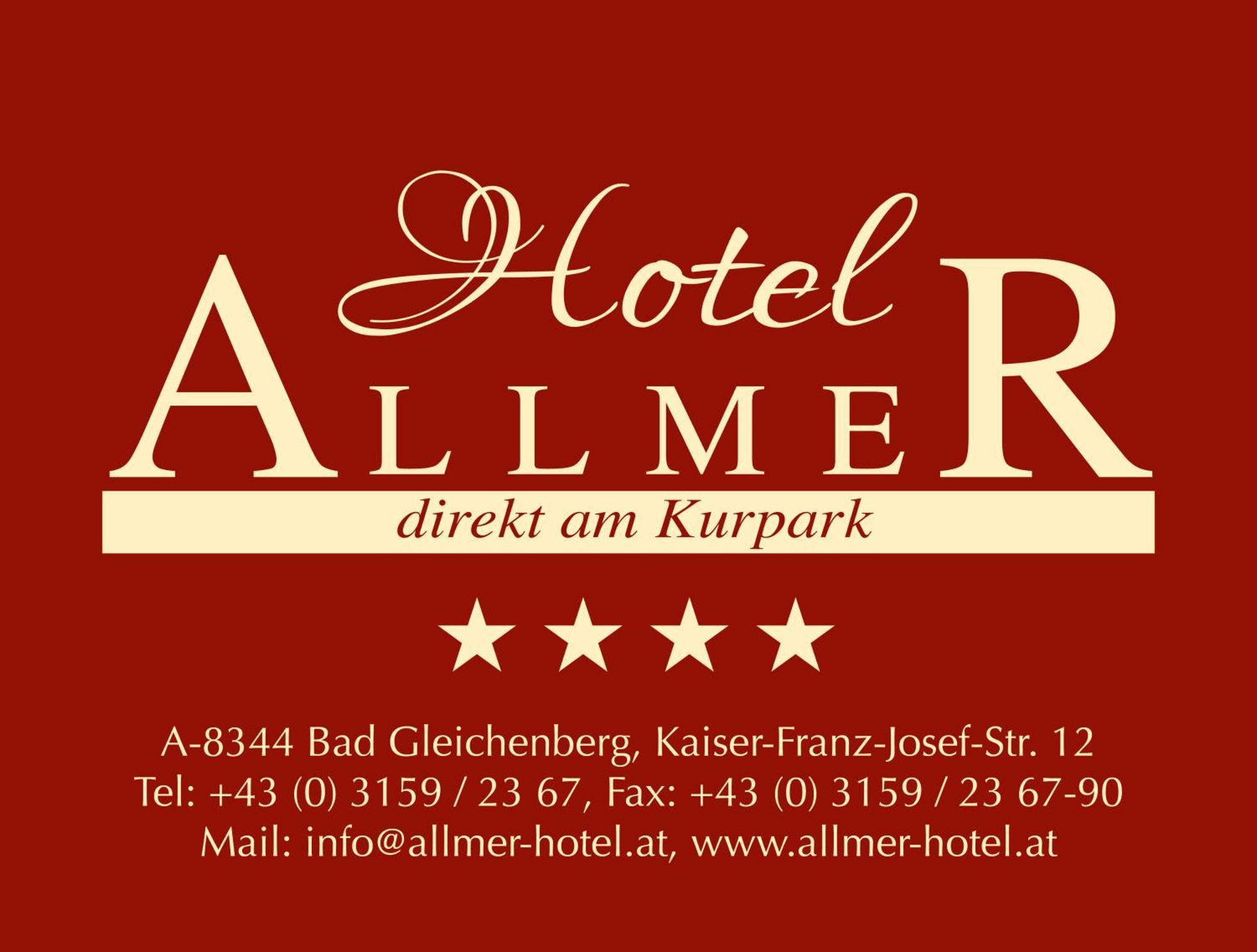 Hotel Allmer Бад-Глайхенберг Екстер'єр фото